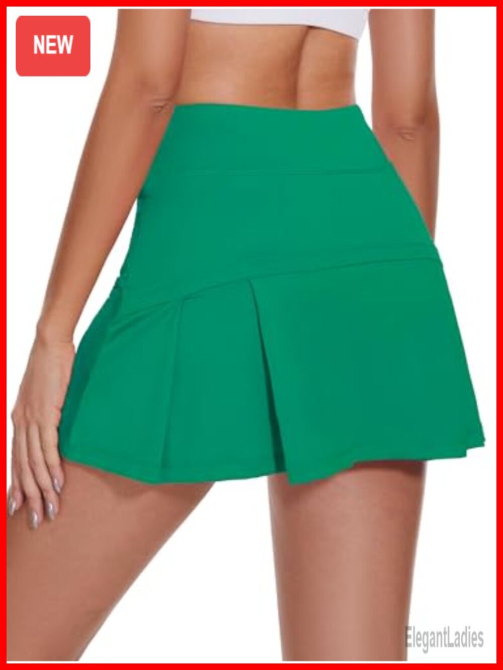Pleated Tennis Skirt High Waisted Golf Skort with Mesh Shorts Pockets